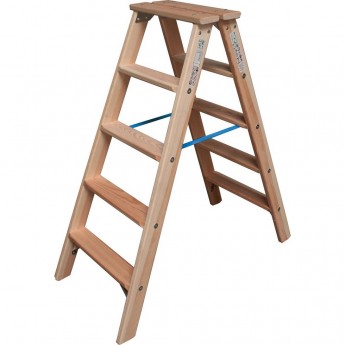 Деревянная стремянка KRAUSE STABILO 2х5 ступеней