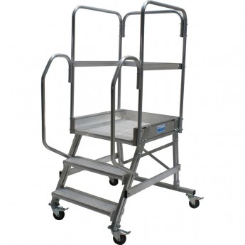 Лестница KRAUSE CORDA с площадкой, 3 ступени