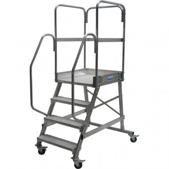 Лестница KRAUSE CORDA с площадкой, 4 ступени