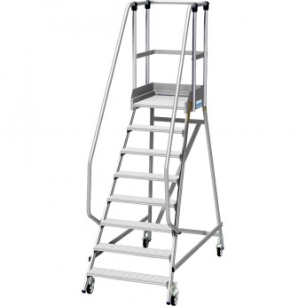 Лестница - платформа KRAUSE STABILO ограждение 1,1 м, 8 ступеней Лестница - платформа KRAUSE STABILO ограждение 1,1 м, 8 ступеней