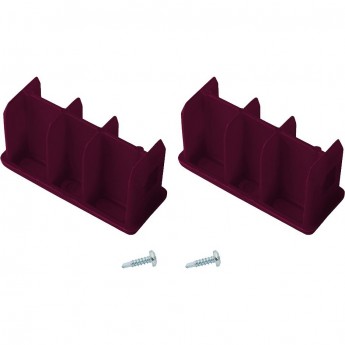 Не опорные заглушки боковин 64х25 мм (пара) KRAUSE 201287