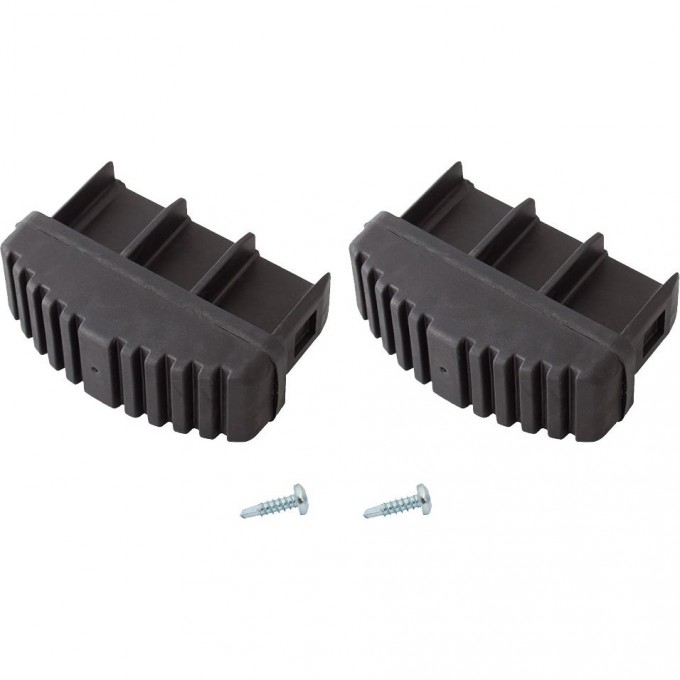 Опорные заглушки боковины (пара) токоотводящие 77х25 мм KRAUSE 212603