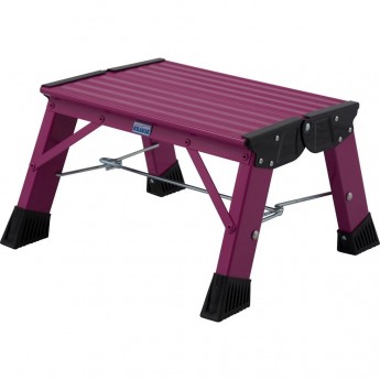 Подставка складная KRAUSE TREPPY 1 ступень, розовая