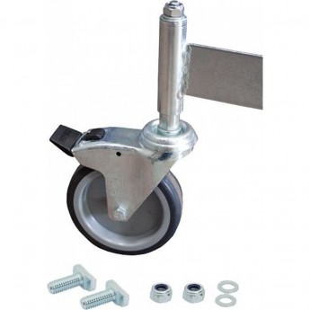 Ролик без тормоза KRAUSE 820563 для лестницы с платформой 8 ступеней