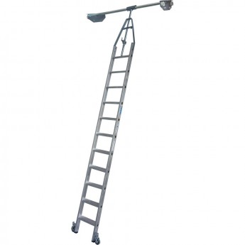 Стеллажная двухрядная лестница KRAUSE STABILO 11 ступеней