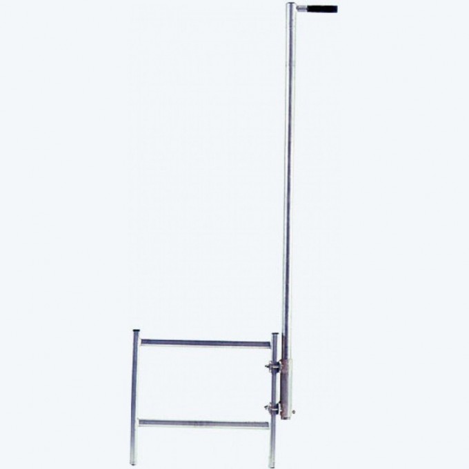 Стойка-поручень KRAUSE с одностор ручкой, крепление к боковине, оцинк сталь 816467