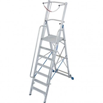 Стремянка с большой площадкой и дугой 7 ступеней KRAUSE STABILO 127518 Стремянка с большой площадкой и дугой 7 ступеней KRAUSE STABILO 127518