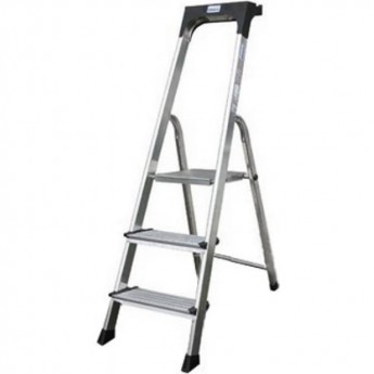 Свободностоящая стремянка с тремя ступенями KRAUSE MONTO SECURY 124111 Свободностоящая стремянка с тремя ступенями KRAUSE MONTO SECURY 124111