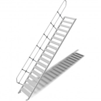 Трап 18 ступеней 800 мм 45 градусов KRAUSE STABILO 822673 Трап 18 ступеней 800 мм 45 градусов KRAUSE STABILO 822673