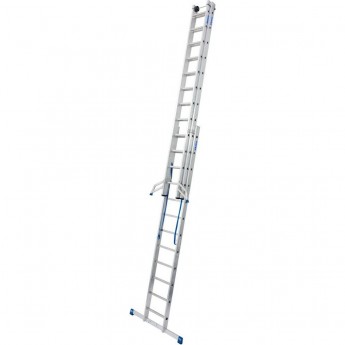 Трехсекционная универсальная лестница 3 х 12 перекладин KRAUSE STABILO 133700