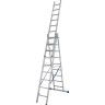 Трехсекционная универсальная лестница 3 х 9 перекладин с дополнительной функцией KRAUSE STABILO 133755 Трехсекционная универсальная лестница 3 х 9 перекладин с дополнительной функцией KRAUSE STABILO 133755