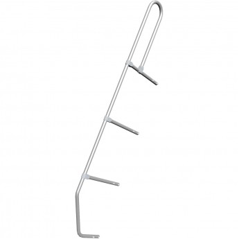 Второй поручень KRAUSE 822970 для трапа 8 ступеней 45°