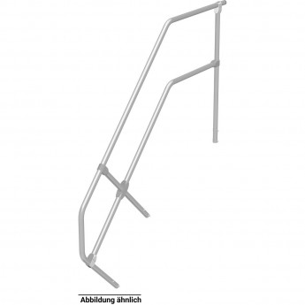 Второй поручень KRAUSE 824844 для трапа с платформой 15 ступеней 45°