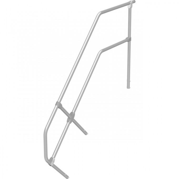 Второй поручень KRAUSE для трапа с платформой 6 ступеней 45° 824752