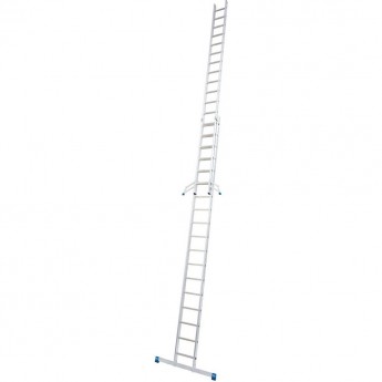 Выдвижная лестница 2х18 перекладин KRAUSE STABILO 133359