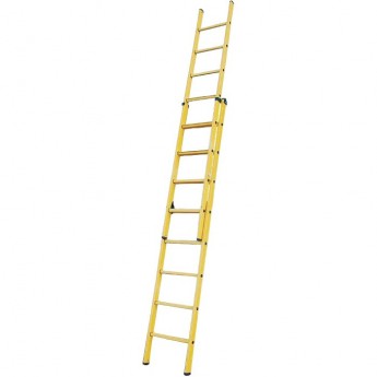 Выдвижная лестница KRAUSE из пластмассы, 2 х 12 перекладин